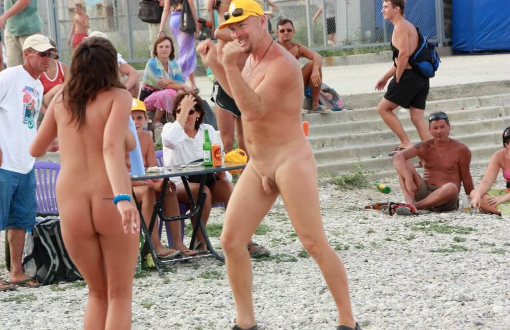 Pics Neptune Beach Cleanup - Nudity is part of natural existence
