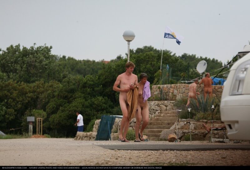 Nudism Family Indian Summer Painting photo gallery - Nudism helps overcome complexes and fears