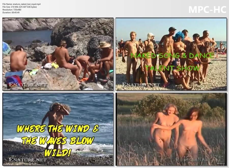 Enature - Naked royal vacation at sea - Nature provides inspiration and energy for the practice of naturism and nudism