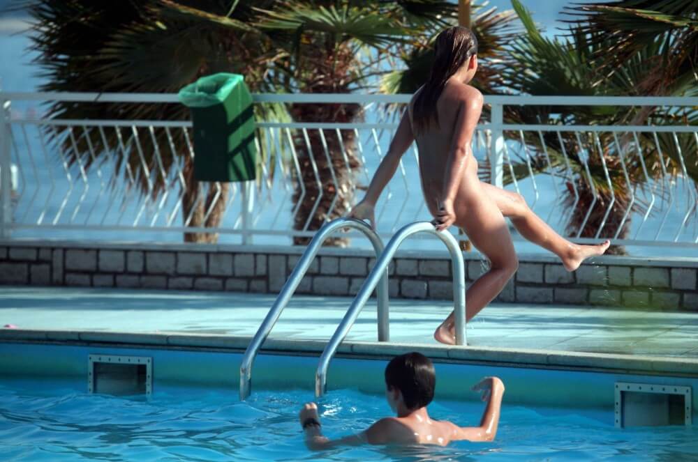 Pool Assortment Nudism Life - Living freely and naturally is the dream of naturism and nudism advocates