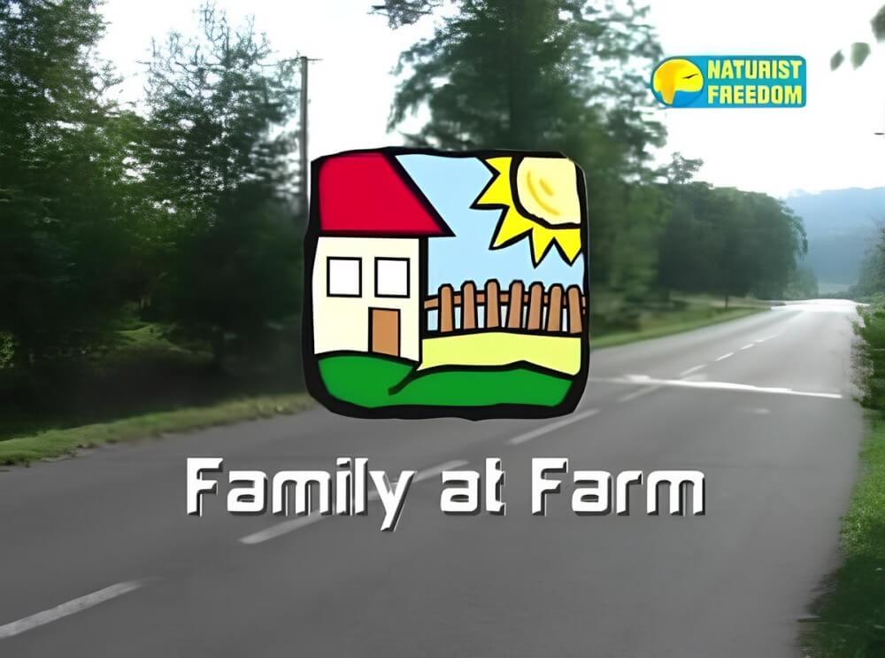 Naturist Freedom: Family at Farm - The community of naturist movement supporters