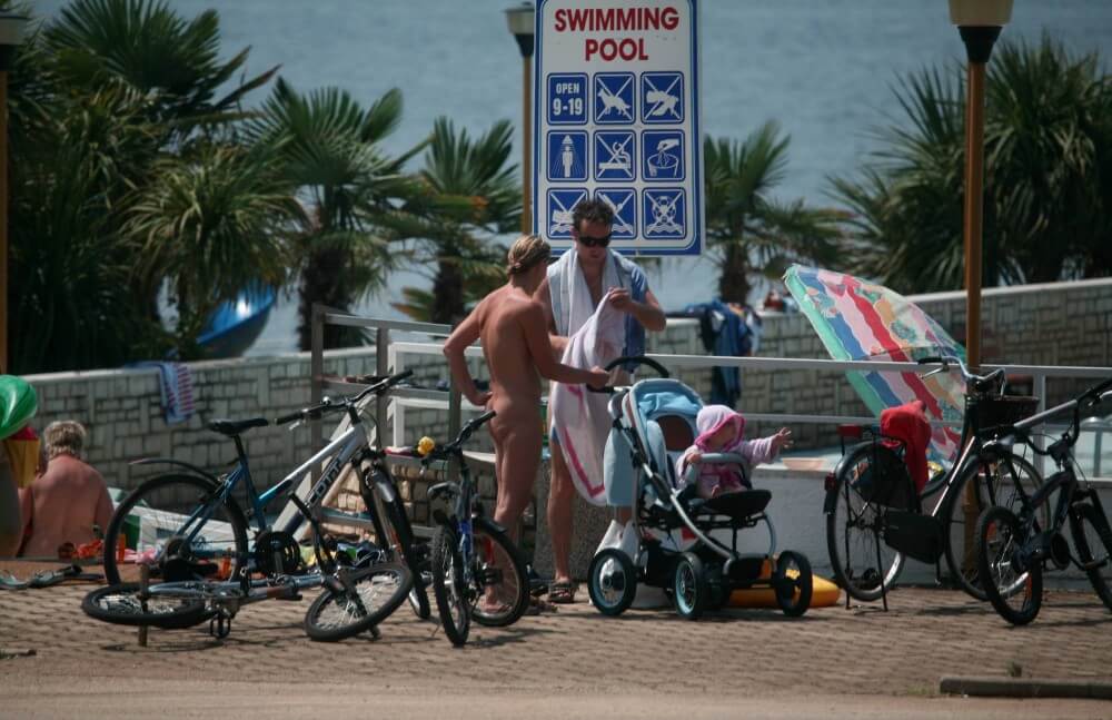 Poolside Camp Gathering pics - Naturism teaches us to accept and respect ourselves and others without inhibition