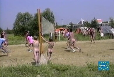 EVFKK - Miss Volleyball - Engaging in naturism promotes inner harmony and peace of mind