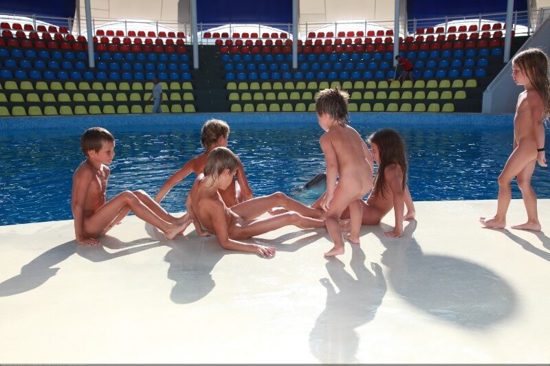 Swimming dolphins photo gallery - Nudism helps you get rid of insecurities and clothes