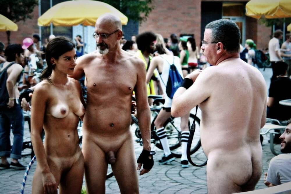 World Naked Bike Ride [WNBR] UK 2011 gallery - Pure naturism teaches us to accept ourselves and others without judgment or criticism