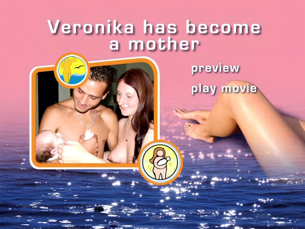 Naturist Freedom: Veronika Has Become a Mother - Nudity is part of natural existence
