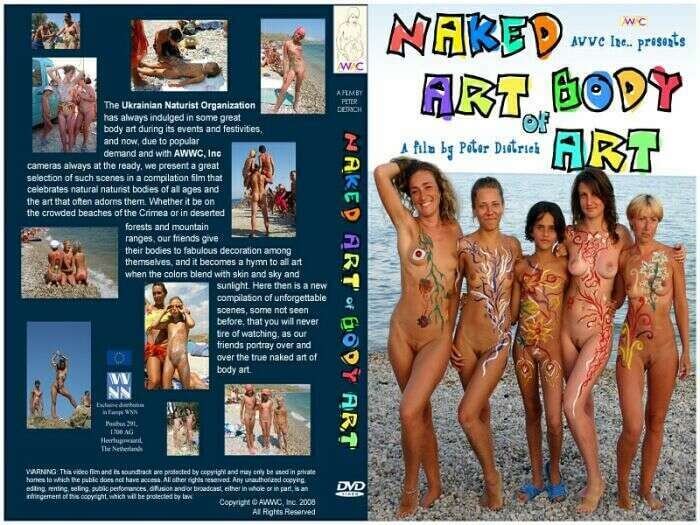 Enature, AWWC – Naked Art Of Body Art - Naturism helps accept everyones differences and unique qualities