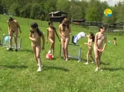Naturist Freedom: Slide in the Summer - The nature of nudism provides strength and inspiration