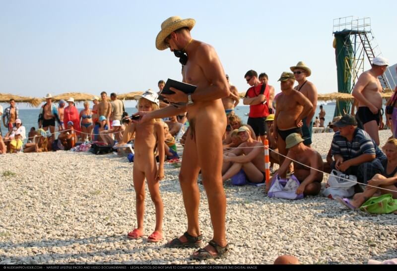 Naturist Pageant Line Up photos - Nature provides inspiration and energy for the practice of naturism and nudism