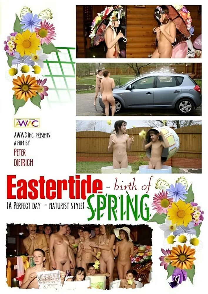 Enature - Eastertide birth of spring, AWWC, Peter Dietrich - Visiting the Beach Without Clothes