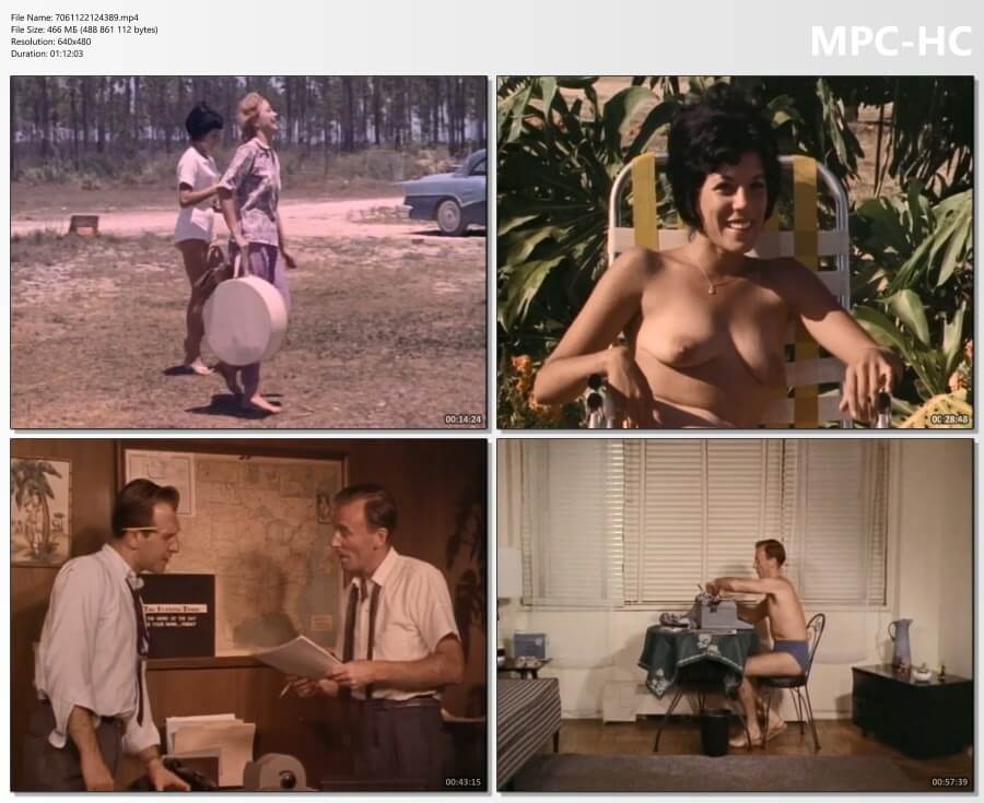 Diary of a nudist (1961) film HD - Freedom and naturalness are the core principles of naturism and nudism