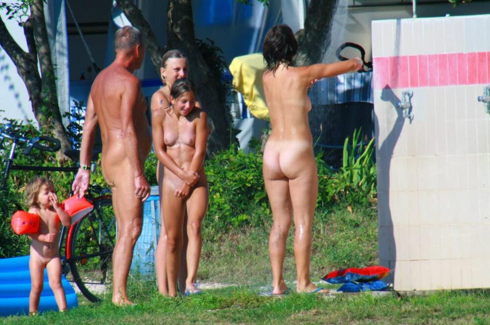 Ula FKK Water Toy pics - Naturists love movement and activity