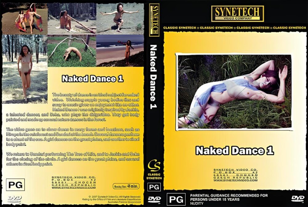 Enature, Synetech - Naked dance - Nature fills the naked body with energy and inspiration