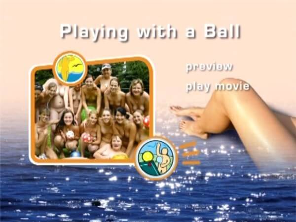 Naturist Freedom: Playing with a ball - Social Nudism Around the World