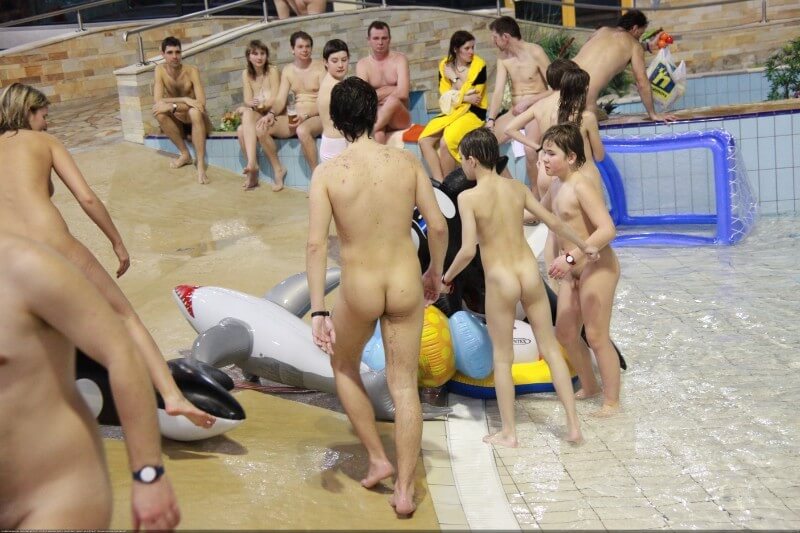 Pool day celebration Big gallery - Nudism means fewer complexes