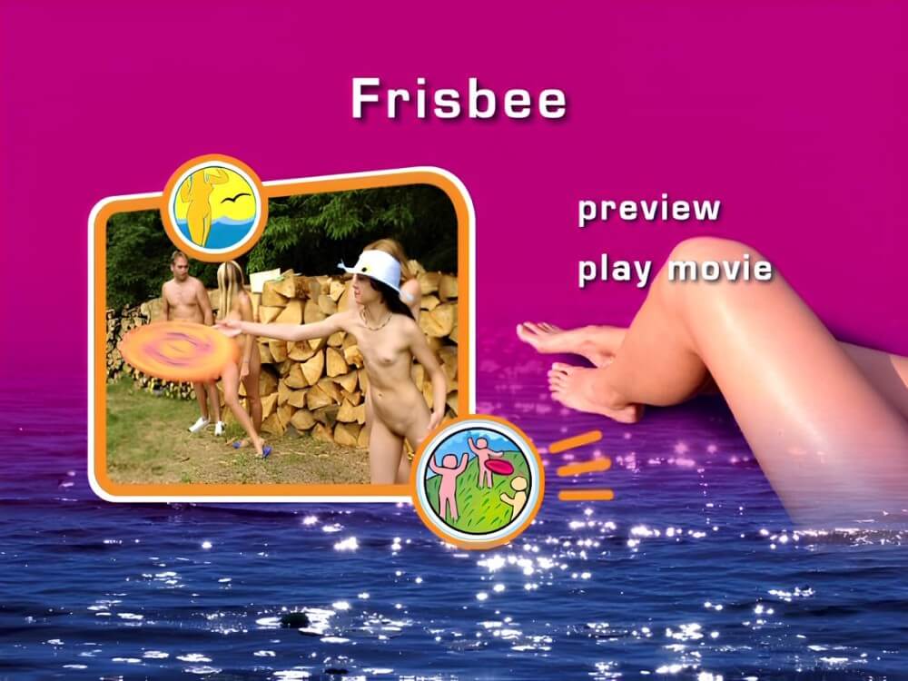 Naturist Freedom - Frisbee DVD - Nudity helps you understand yourself and respect others