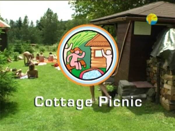 Naturist Freedom: Cottage Picnic DVD - Accepting oneself fully is the foundation of naturism