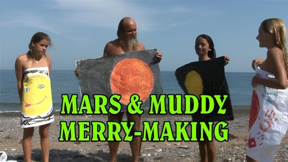 Enature - Mars and Muddy Merry-Making - Simplicity is an important part of naturists lives