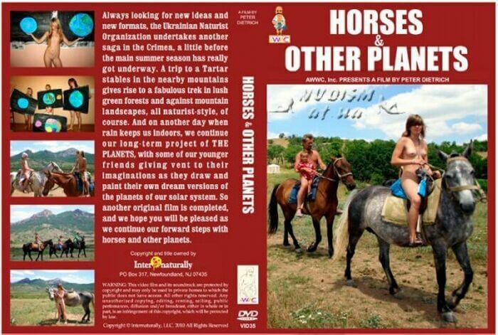 Enature - Horses and Other Planets - A person without clothes is closer to the wild