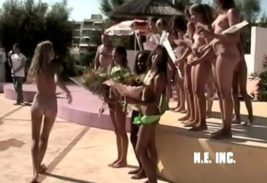 Jr. Miss Pageant 2001 FR - Home naturism in all its glory