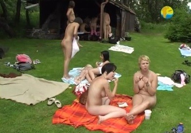 Naturist Freedom: Cottage Picnic - Naturism teaches us to accept everyones differences and unique qualities without embarrassment