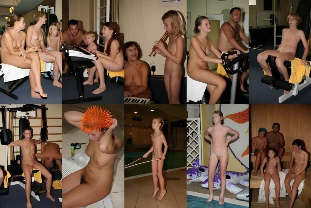 Sports, health and beauty photos - She appeared completely naked