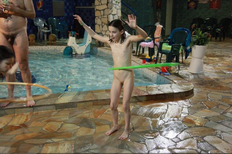 Naturist club games pool photos - Nudism is based on human nature