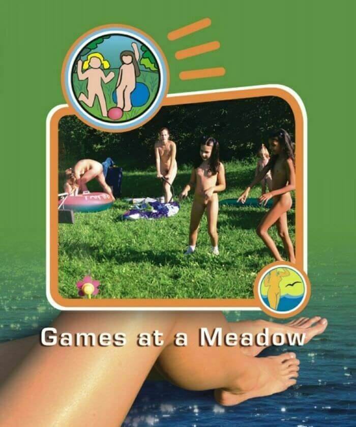 Naturist Freedom: Games at a Meadow - Nudity fosters trust and honesty