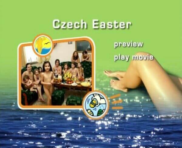 Naturist Freedom: Czech Easter DVD - It values honesty and sincerity in trusting the nudists around you