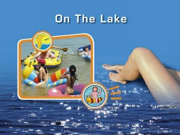 Naturist Freedom: On the lake - Naturism promotes health of mind and body