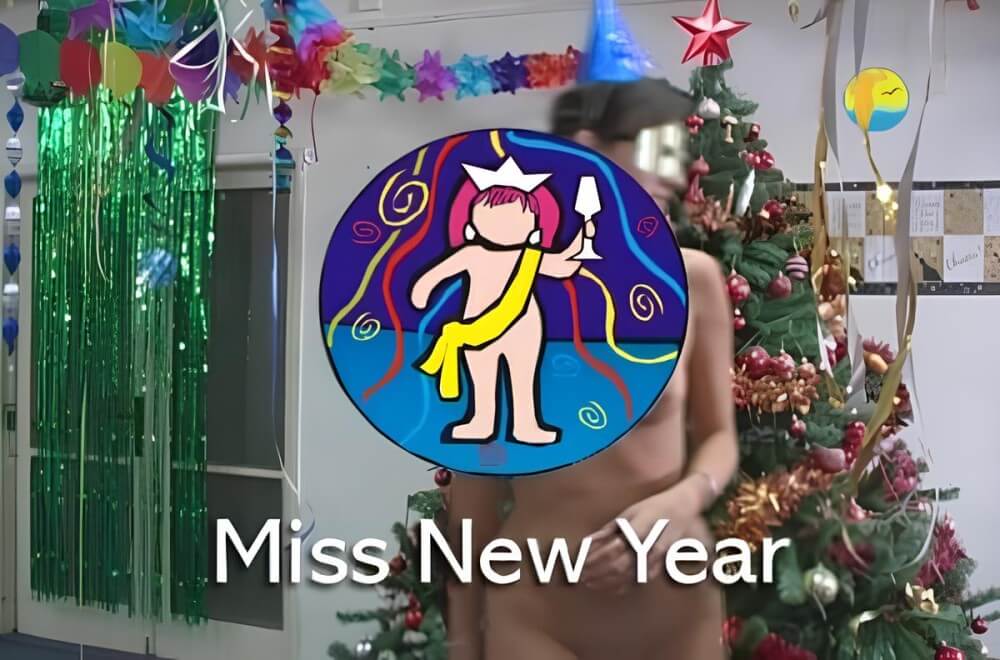 Naturist Freedom: Miss New Year - A person without clothes is closer to the wild