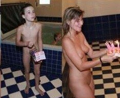 Naturists celebrates birthday photos - It helps people understand that the naked body is not an object to be judged