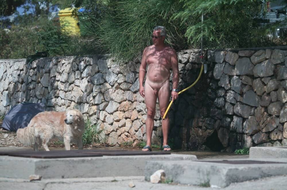 Shower-Wall Bath Parents pics - People seek unity with nature through naturist practices