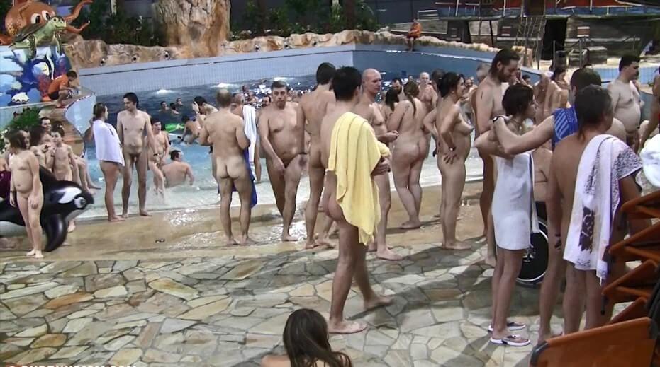 Aquatic park reunion video - Happiness is achieved by embracing naturism and nudism in ones life