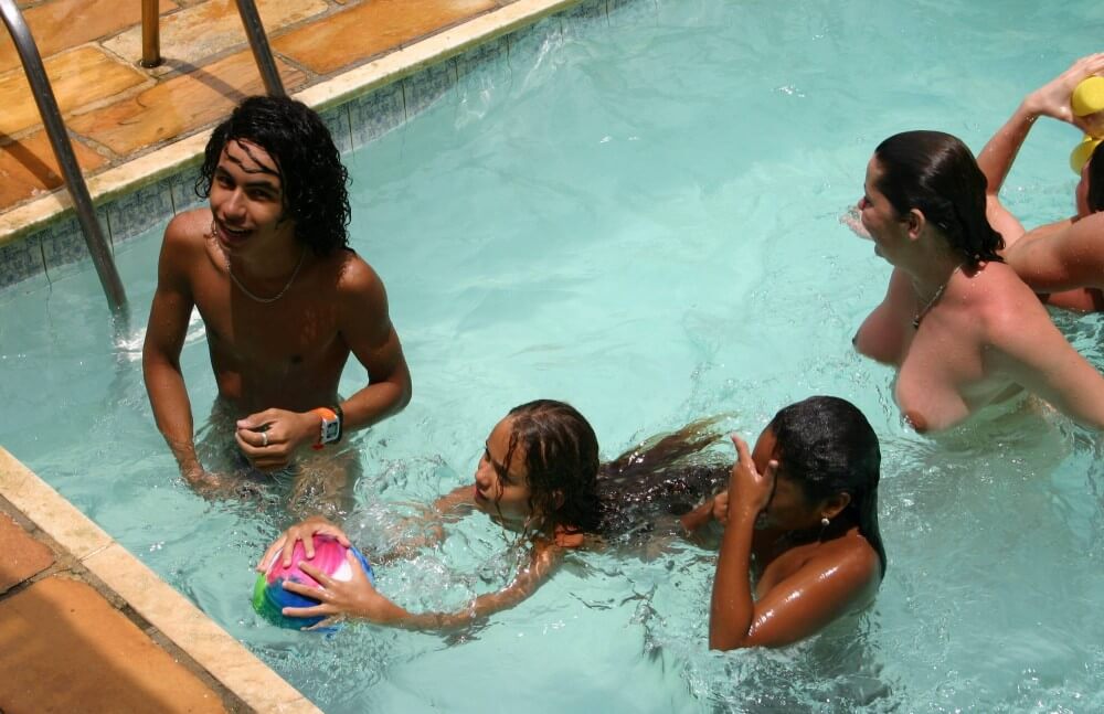 Brazilian Near Pool Profile pics - Nudism is part of life