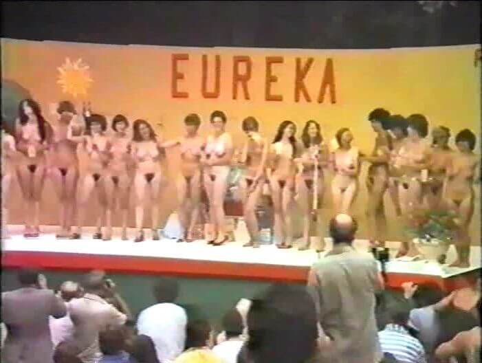 Miss Eureka 1983 video - Naturists love nature and the environment
