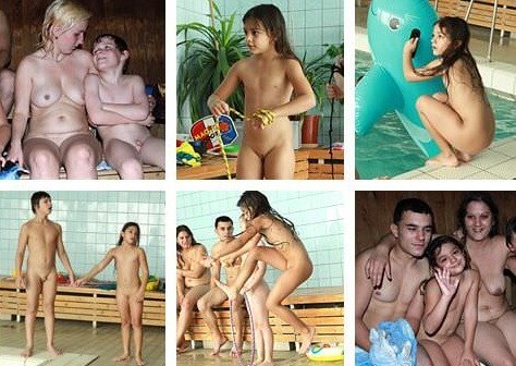 Pool and a sauna photo gallery - Nothing kept the clothes on my body