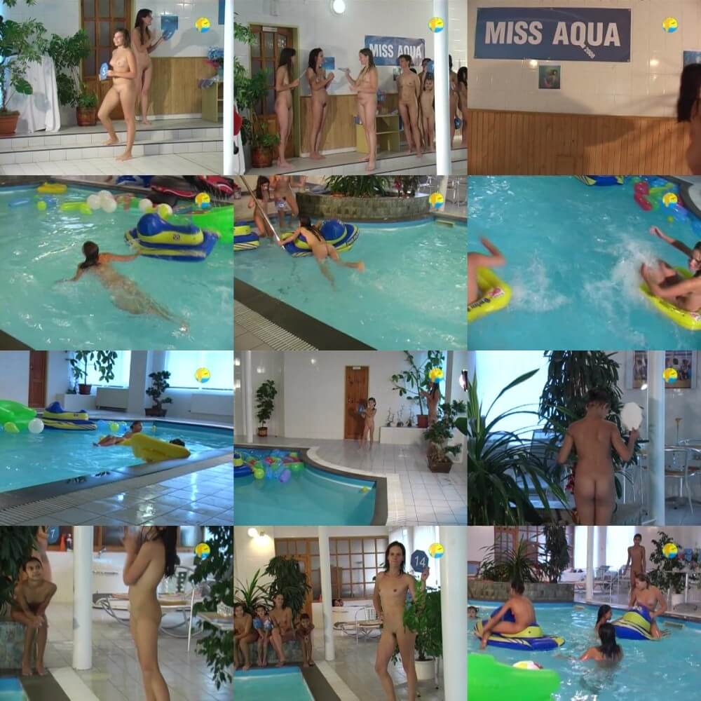 Naturist Freedom: Aqua Miss - Getting rid of clothes