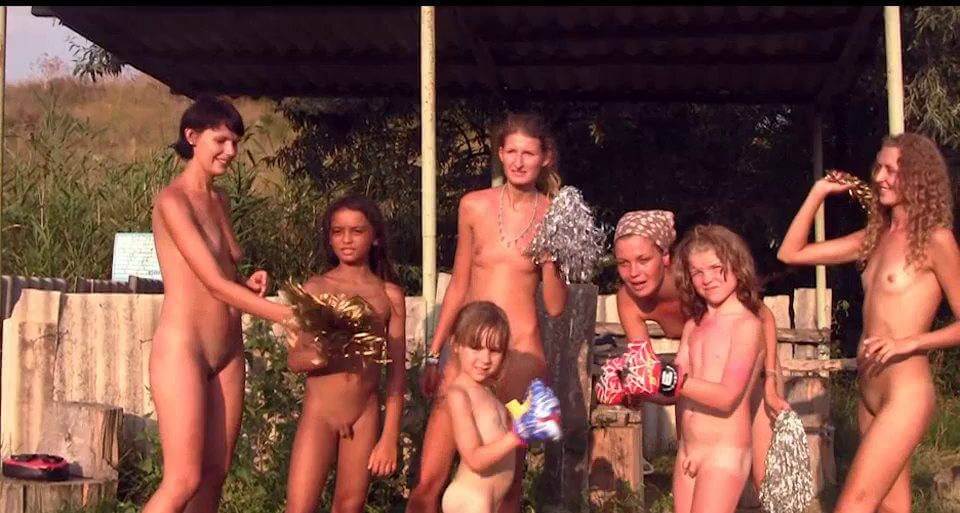 Countryside Lounging 1 nudism video - Values trust and friendliness among naked people