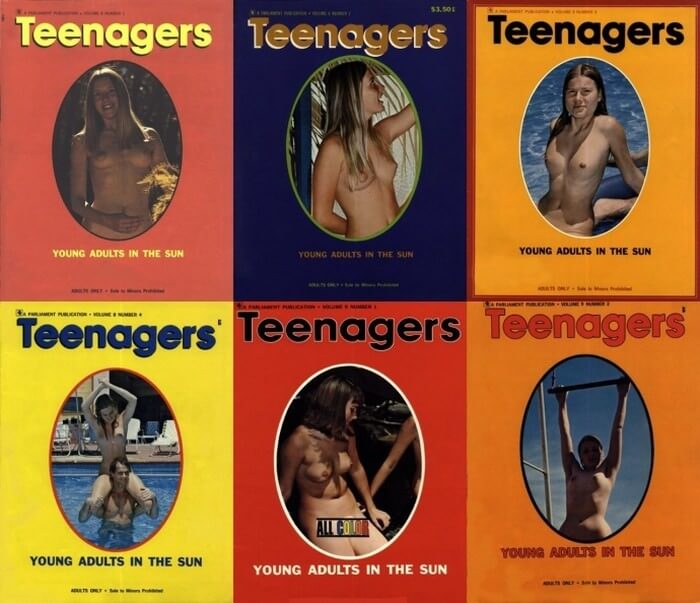 Teenagers magazines: Young adults in the sun - Naturism and nudism are a path to inner freedom